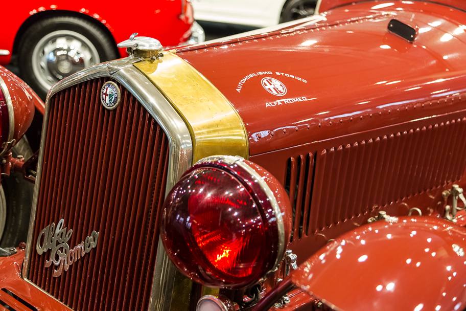 Alfa Romeo classiche ma anche la prima italiana della nuova Giulia